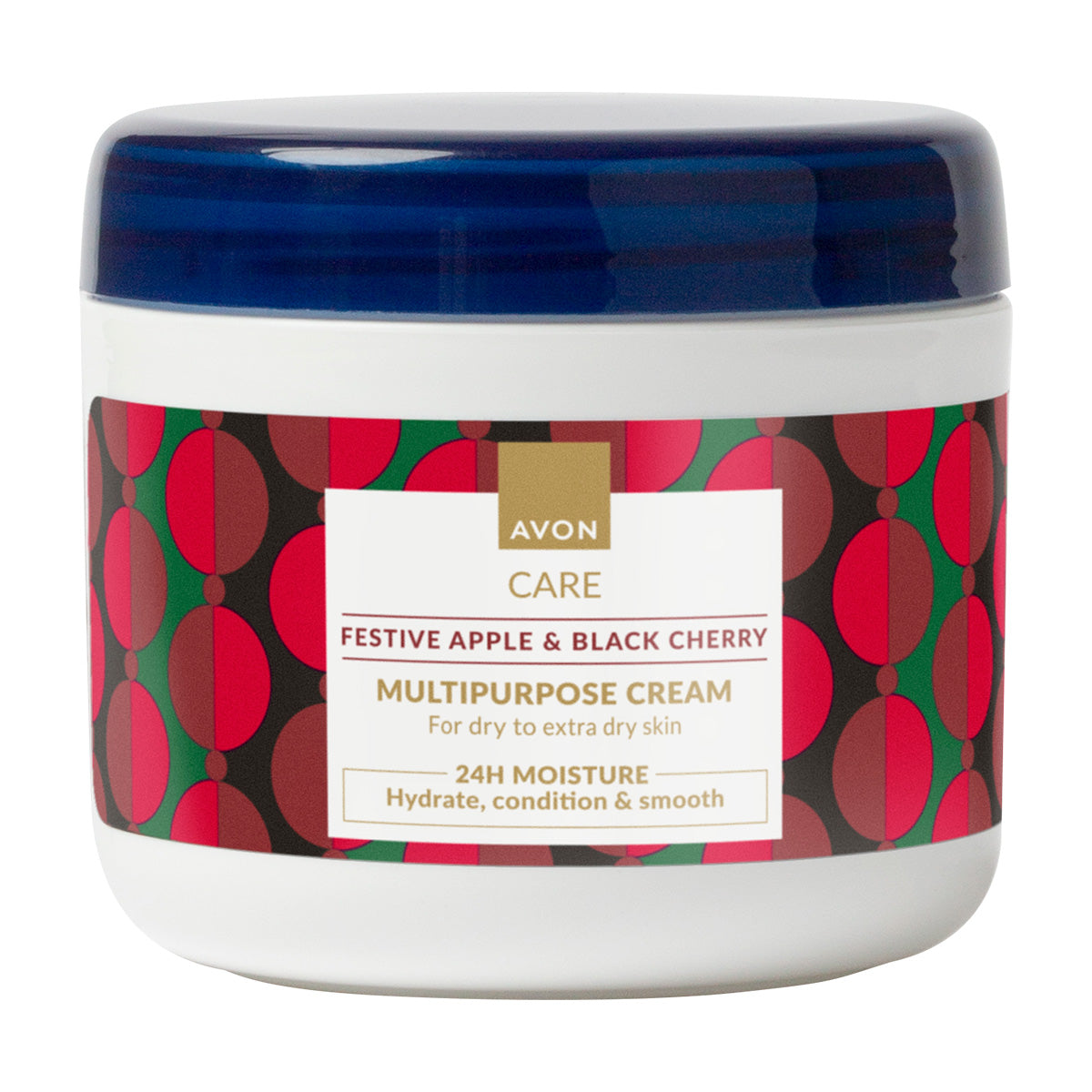 Creme Multiusos Avon Care Festive de Maça e Cereja Negra 400ml