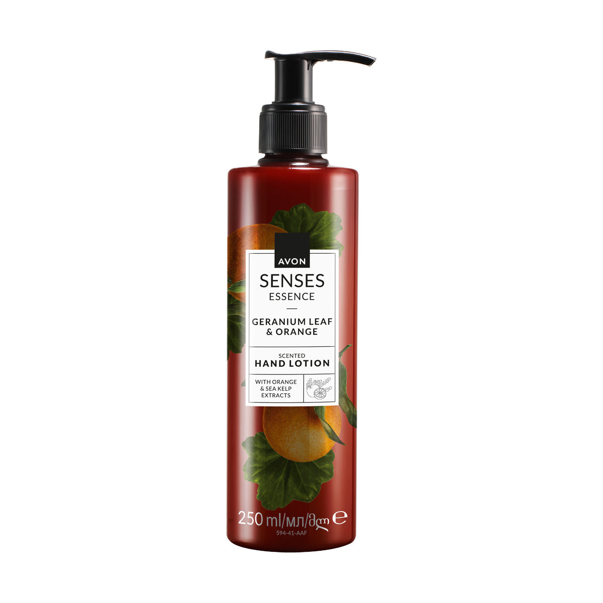 Avon Senses Essence Geranium Leaf & Orange  Hand Lotion 250Ml