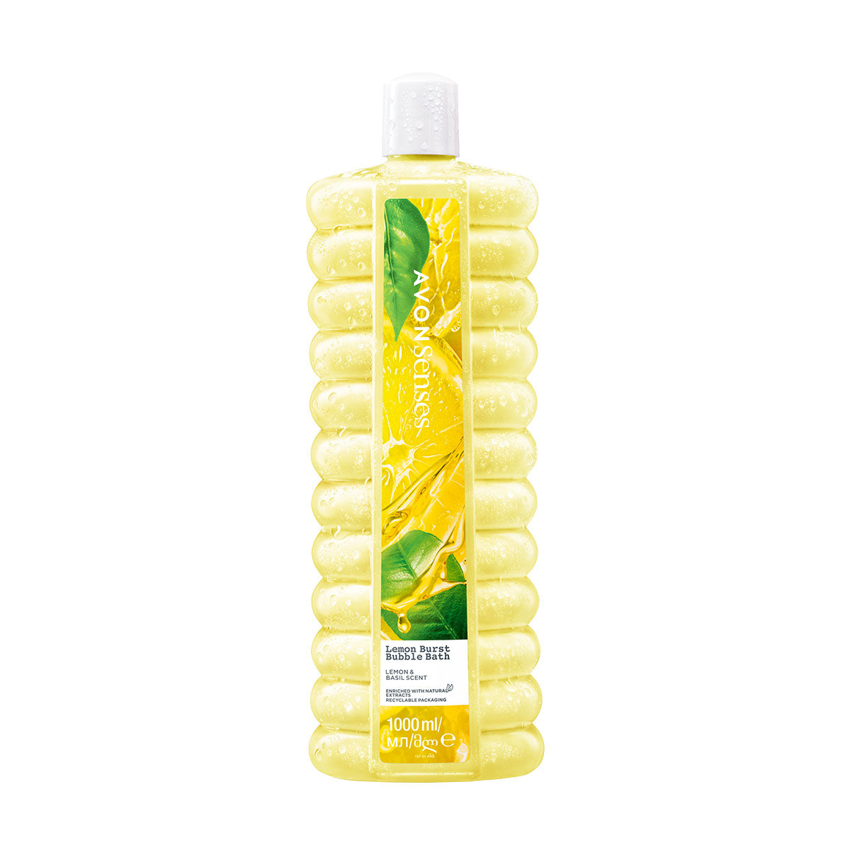 Espuma de Banho Lemon Burst da Avon Senses