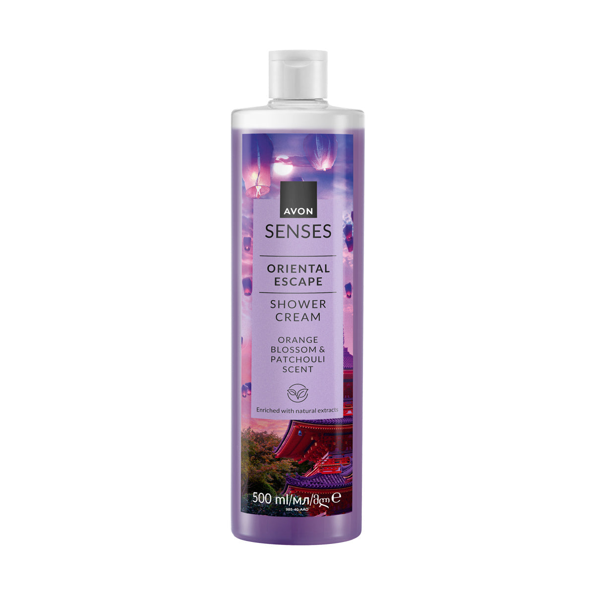 Avon Senses Oriental Escape Shower Cream 500Ml