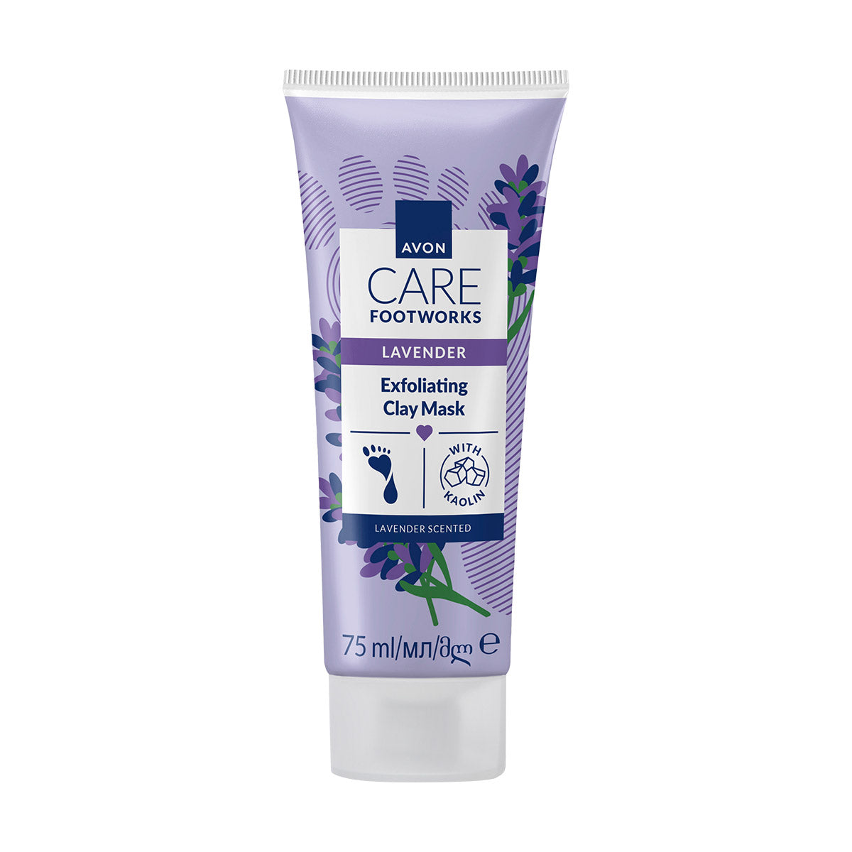 Footworks Lavender Clay Mask 75 Ml