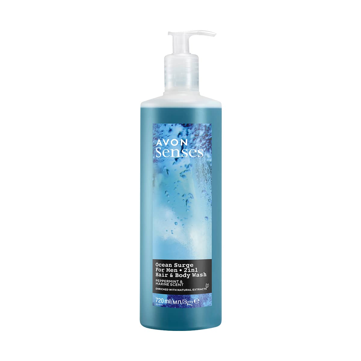 Senses Ocean Surge for Men 2 in 1 Hair & Body Wash 720ml