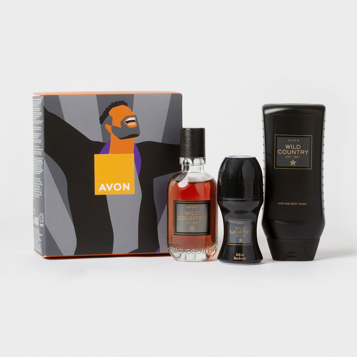 Conjunto Presente Wild Country para Homem
